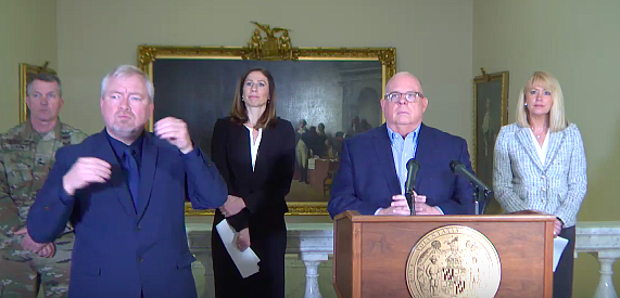 Governor Hogan Announces Closure Of All Non-Essential Businesses, $175 Million Relief Package For Workers And Small Businesses Affected By COVID-19