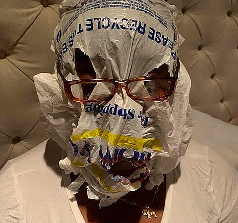 Mayor Young Issues Executive Order Regarding Facial Coverings- My crazy, crazy, adopted daughter and Baltimore comedian and community advocate