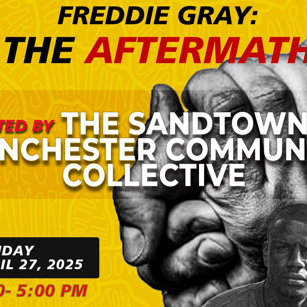 Community Gathering Scheduled for Sunday, April 27, 3–5 PM at Sharon Baptist Church