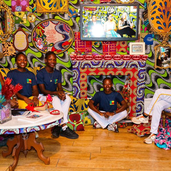 Benin Women’s National Cycling Team Welcomed at Creatively Black Baltimore