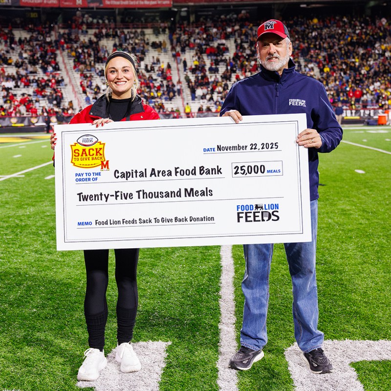 Food Lion Feeds’ Sack to Give Back Program Surpasses 805,000 Meals, With Strong Maryland and CIAA Impact