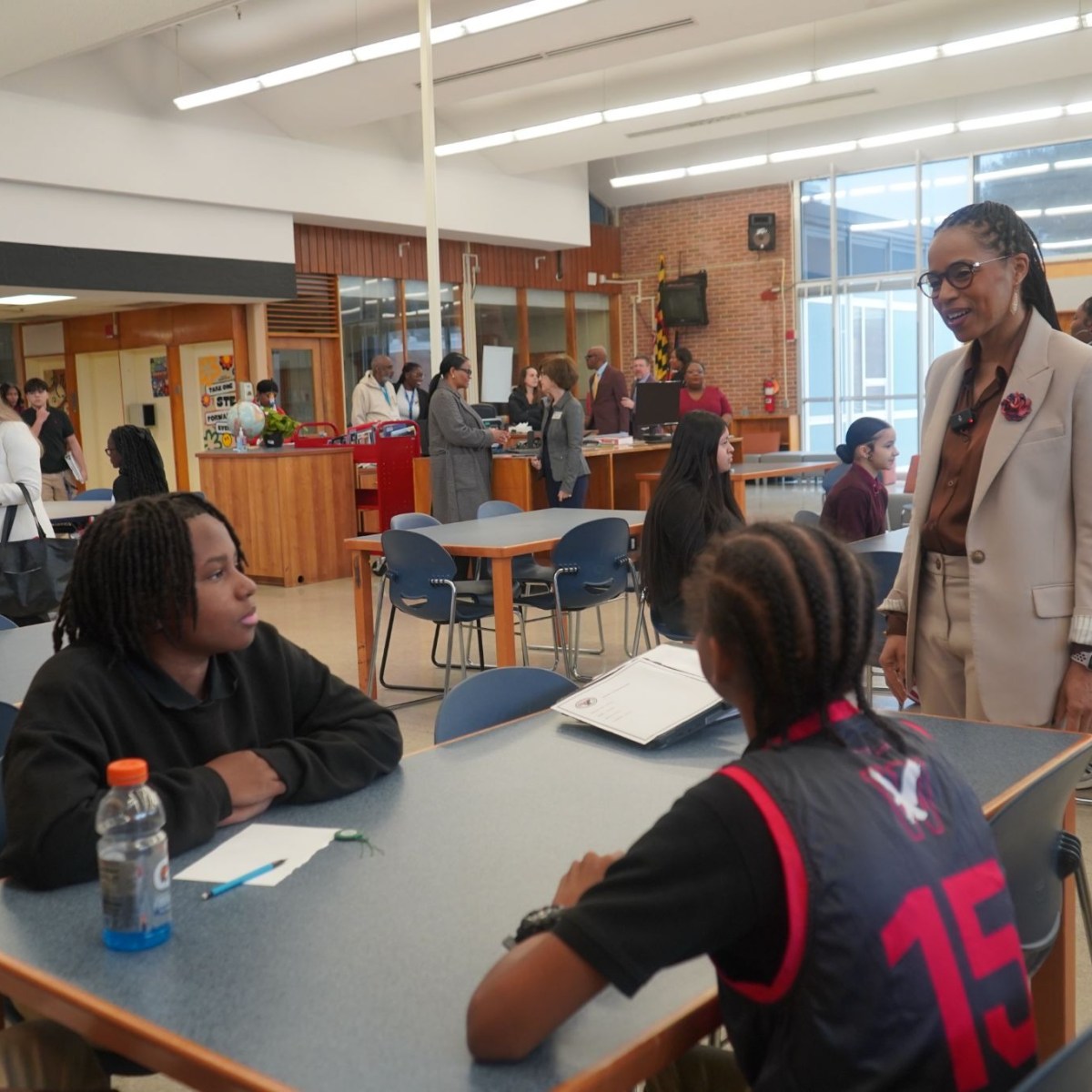 Senator Alsobrooks Visits Woodlawn Middle School, Engages Students and Educators