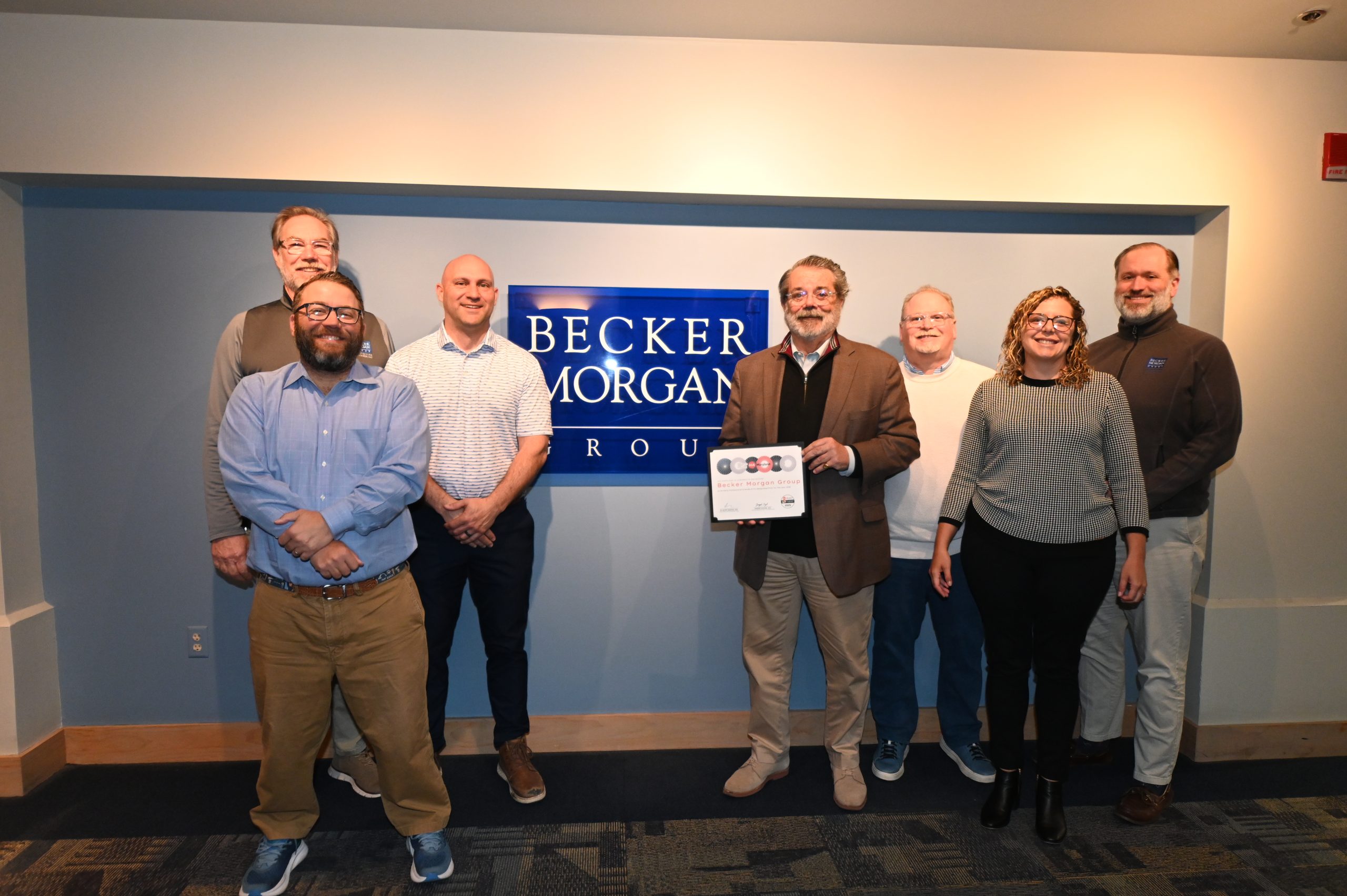 Becker Morgan Group Recognized as an Early Professional Friendly Firm by AIA Maryland