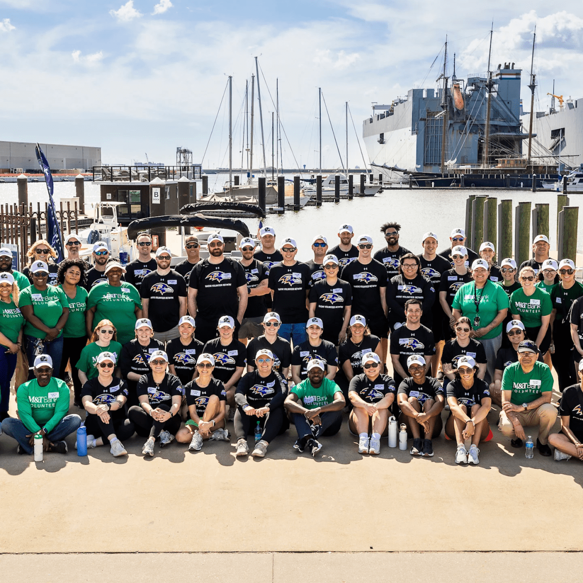Raven’s Celebrate Earth Day through TheGamePlan Initiative. 