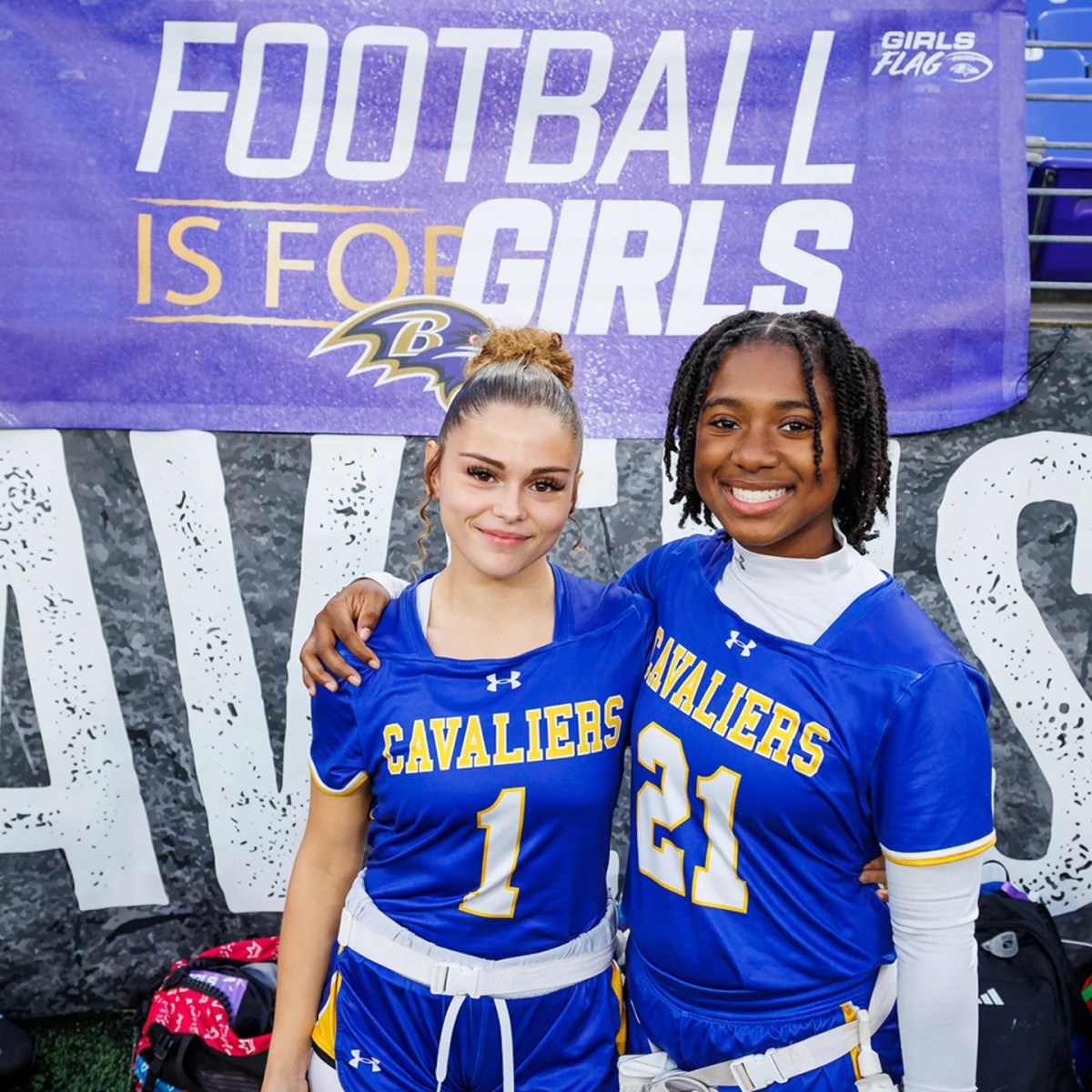 Ravens, Under Armour Expand Girls Flag Football Initiative Across Maryland
