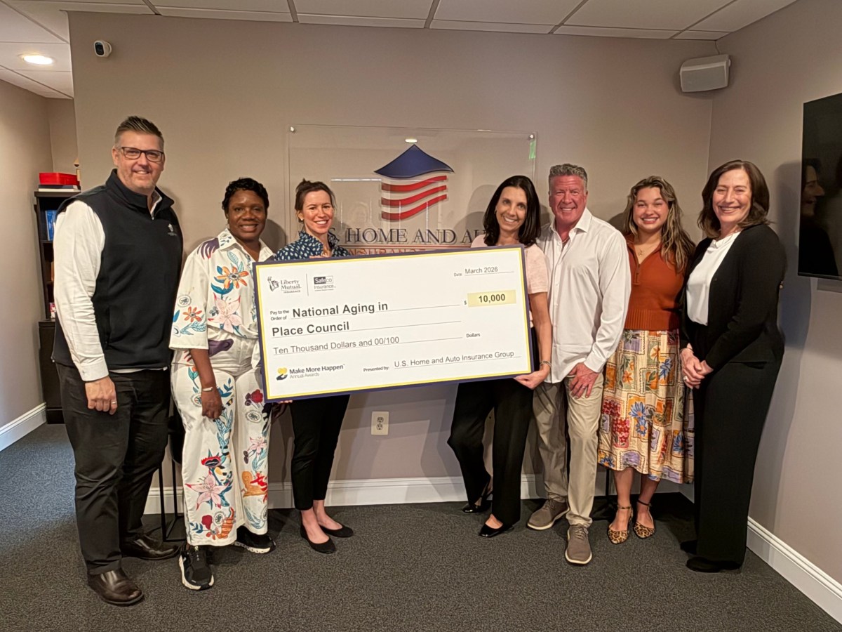 US Home & Auto Insurance Group Secures $10,000 Donation for National Aging in Place Council Through Make More Happen™ Award